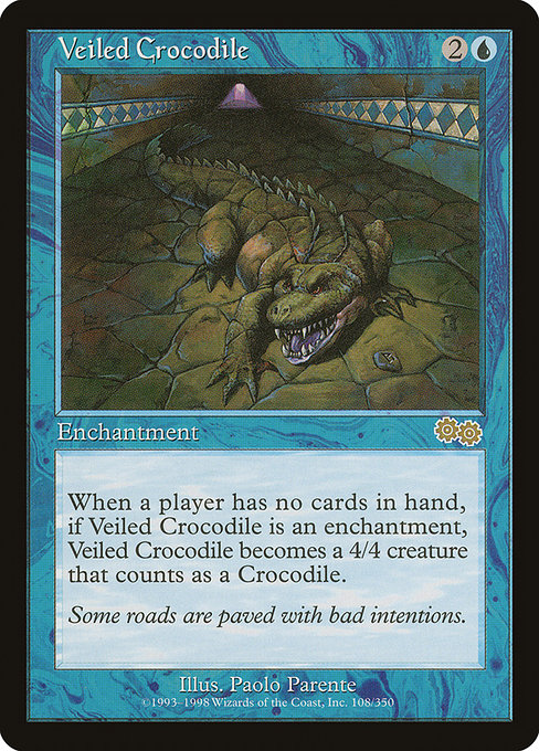 Veiled Crocodile card image
