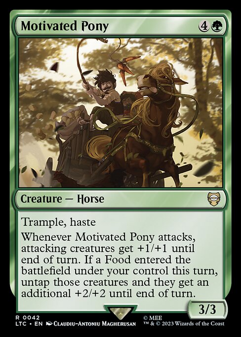Poney motivé|Motivated Pony