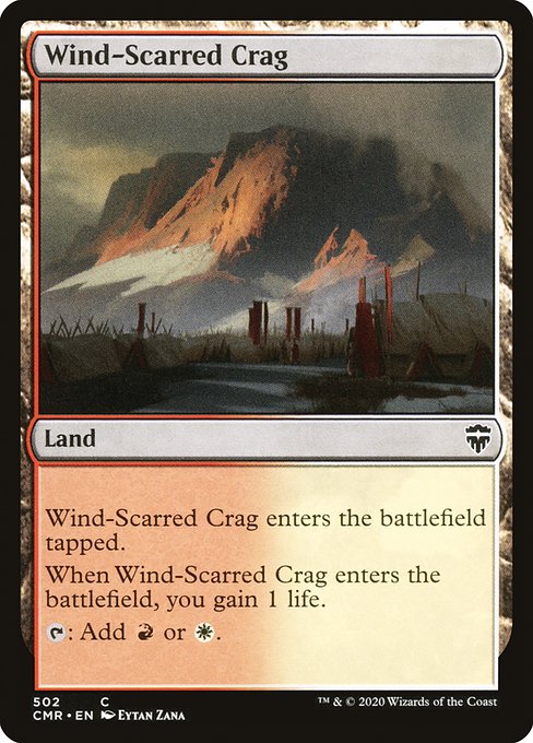 Wind-Scarred Crag (Commander Legends #502)