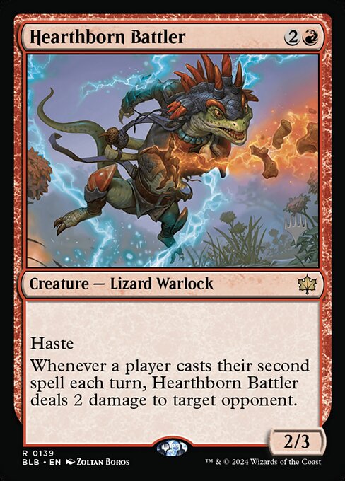 Hearthborn Battler (Bloomburrow Promos #139p)