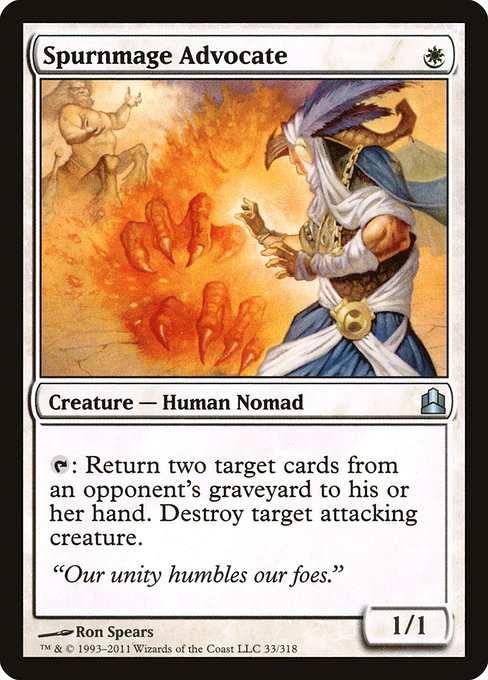 Spurnmage Advocate (Commander 2011 #33)