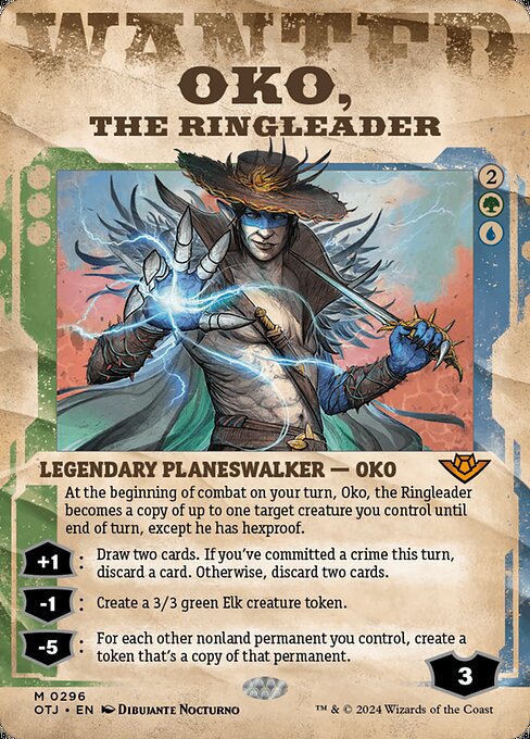 Oko, the Ringleader (Outlaws of Thunder Junction #296)