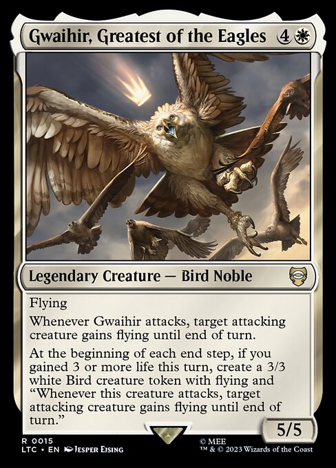 Gwaihir, Greatest of the Eagles (ltc) 15 Gwaihir, Greatest of the Eagles (ltc) 15