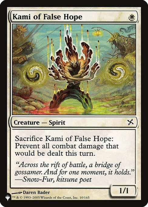 Kami of False Hope (The List #BOK-10)