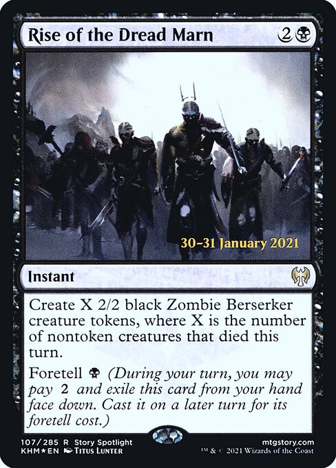 Rise of the Dread Marn (Kaldheim Promos #107s)