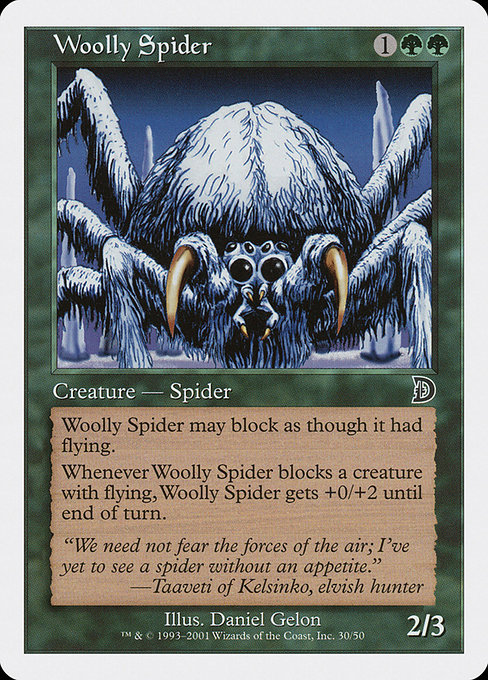 Woolly Spider (Deckmasters #30)