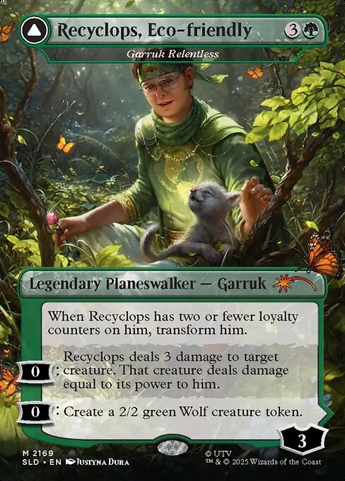Garruk Relentless / Garruk, the Veil-Cursed