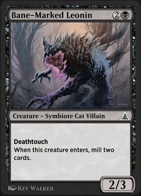 Venomized Cat magic the gathering card art