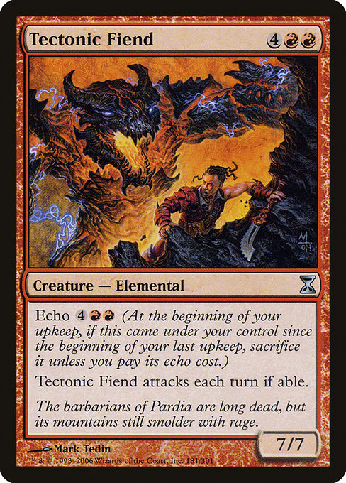 Tectonic Fiend (Time Spiral #181)