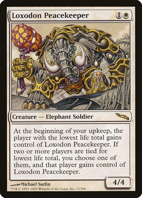 Loxodon Peacekeeper (Mirrodin #13)