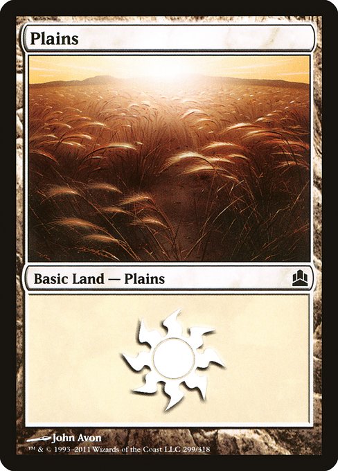 Plains (Commander 2011 #299)