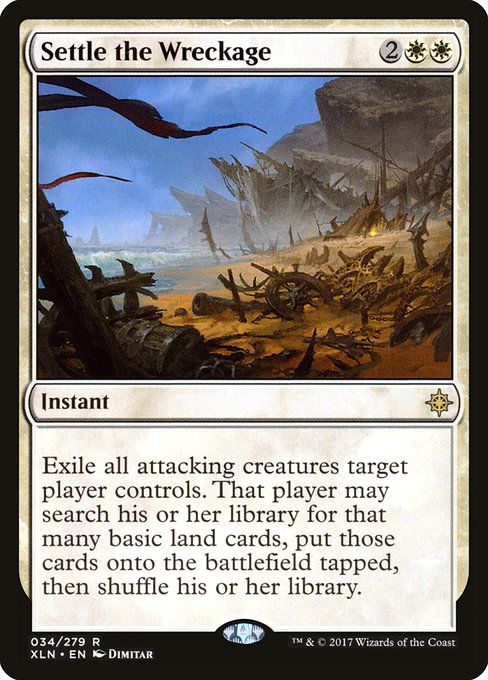 Settle the Wreckage (Ixalan #34)