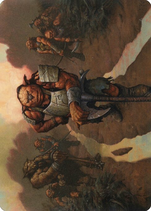 Hobgoblin Bandit Lord // Hobgoblin (Adventures in the Forgotten Realms Art Series #30)