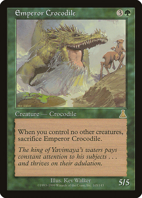 Crocodile empereur|Emperor Crocodile