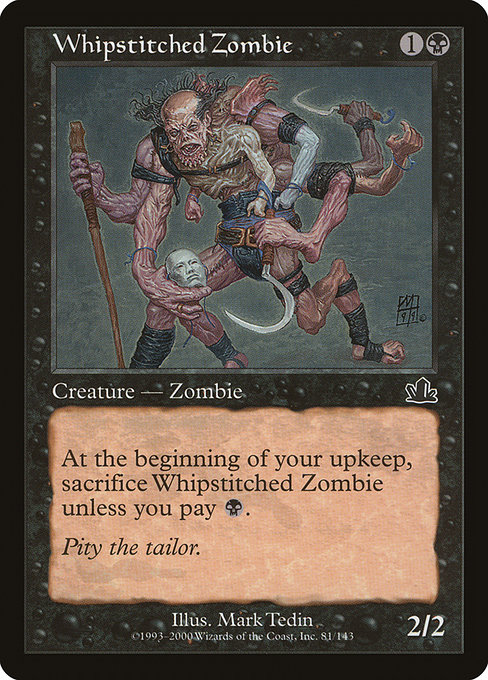 Whipstitched Zombie card image