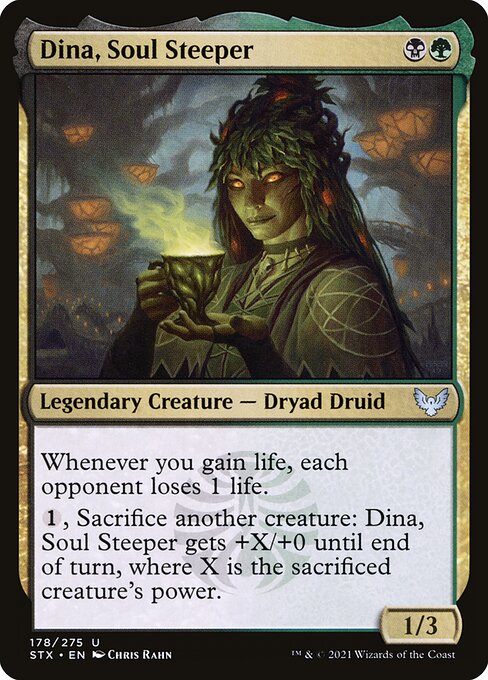 Dina, Soul Steeper (Strixhaven: School of Mages #178)