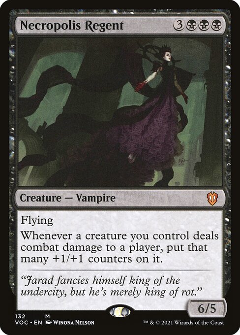 Necropolis Regent (Crimson Vow Commander #132)