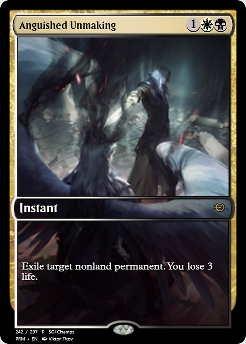 Anguished Unmaking (Magic Online Promos #60462)