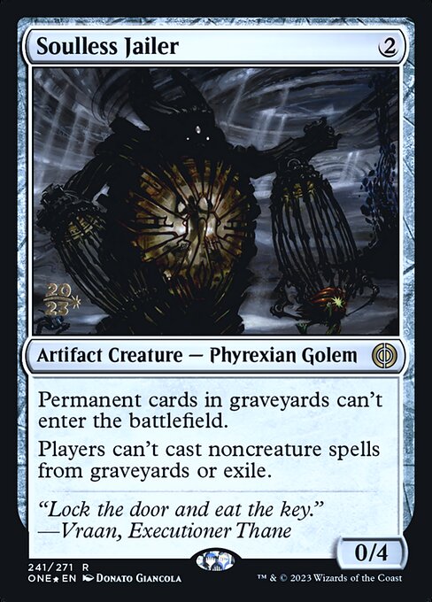 Soulless Jailer (Phyrexia: All Will Be One Promos #241s)