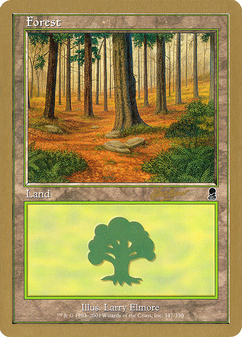 Forest (World Championship Decks 2002 #shh347)