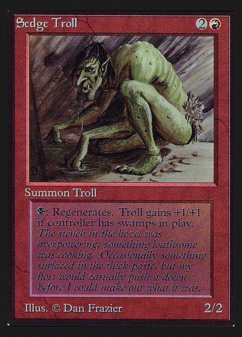 Sedge Troll (Intl. Collectors' Edition #173)