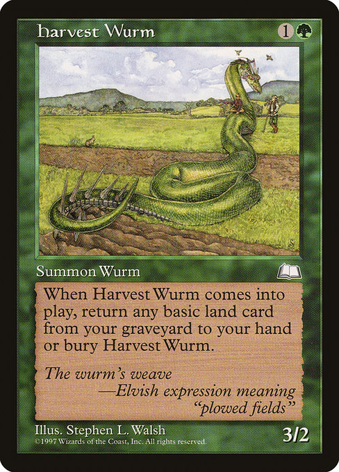 Harvest Wurm card image