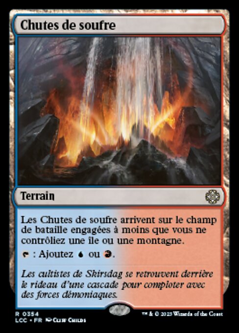 Sulfur Falls (The Lost Caverns of Ixalan Commander #354)