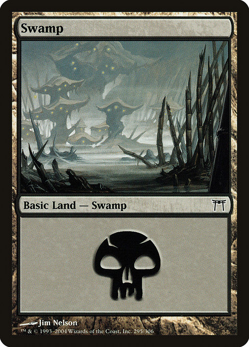 Swamp (Champions of Kamigawa #295)
