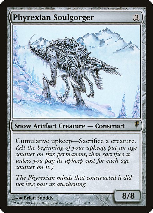 Phyrexian Soulgorger (Coldsnap #141)