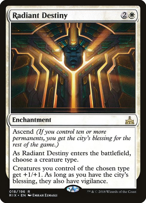 Radiant Destiny card image