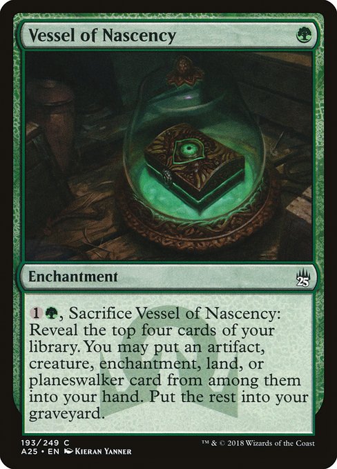 Vessel of Nascency (Masters 25 #193)