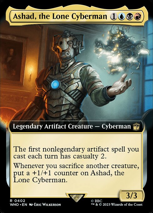 Ashad, the Lone Cyberman (Extended Art)