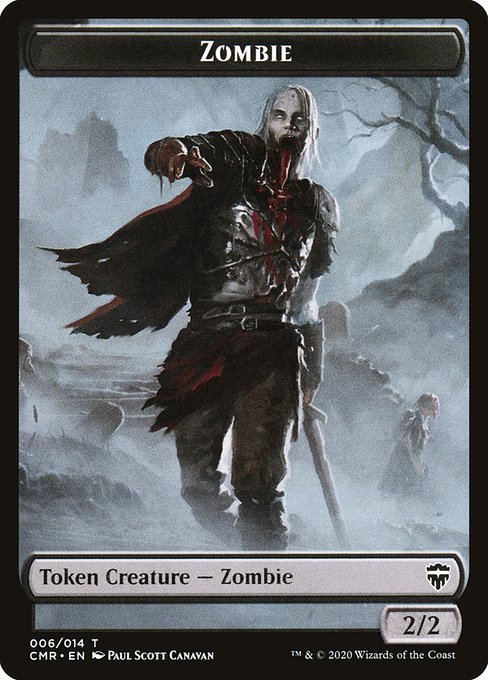 Zombie (Commander Legends Tokens #6)
