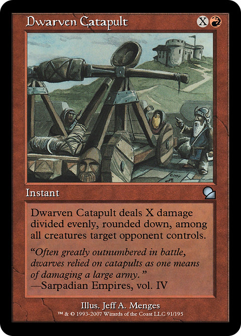 Dwarven Catapult (Masters Edition #91)