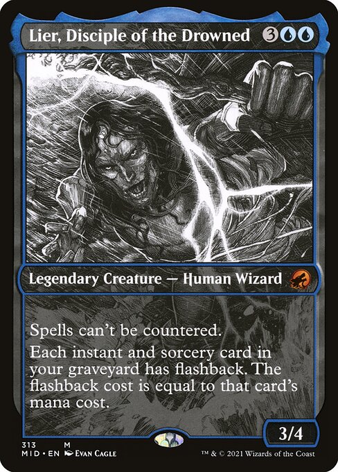 Lier, Disciple of the Drowned (Innistrad: Midnight Hunt #313)