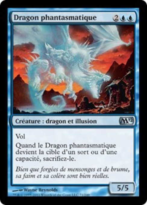 Phantasmal Dragon (Magic 2012 #71)