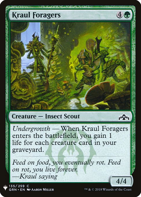 Kraul Foragers (Mystery Booster #1252)