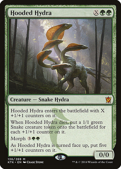 Hooded Hydra (Khans of Tarkir #136)