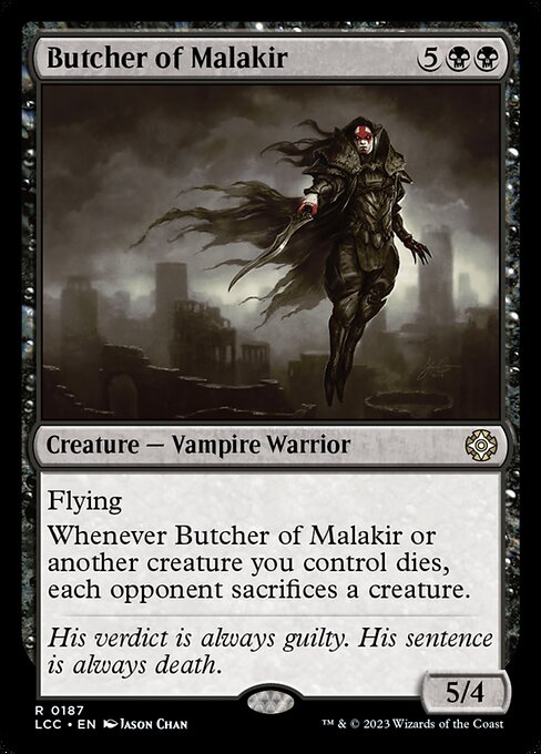 Butcher of Malakir (The Lost Caverns of Ixalan Commander #187)