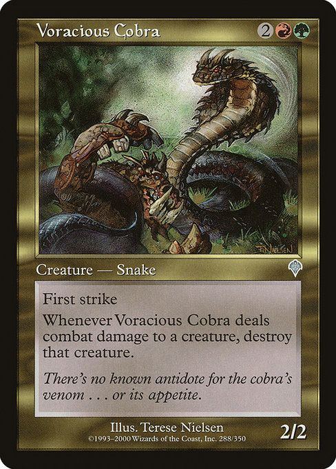 Voracious Cobra (Invasion #288)
