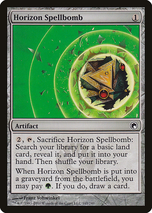 Horizon Spellbomb (Scars of Mirrodin #165)