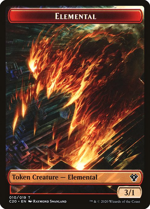 Elemental (Commander 2020 Tokens #10)