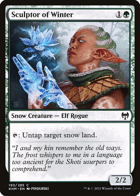Sculptor of Winter card image