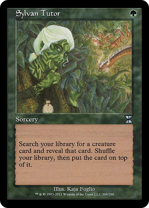 Sylvan Tutor (Masters Edition IV #169)