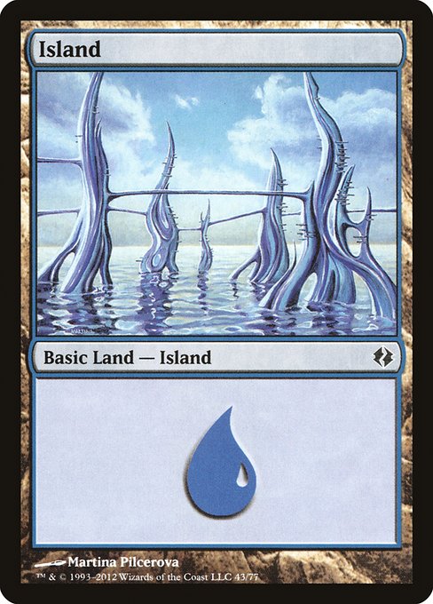 Island (Duel Decks: Venser vs. Koth #43)