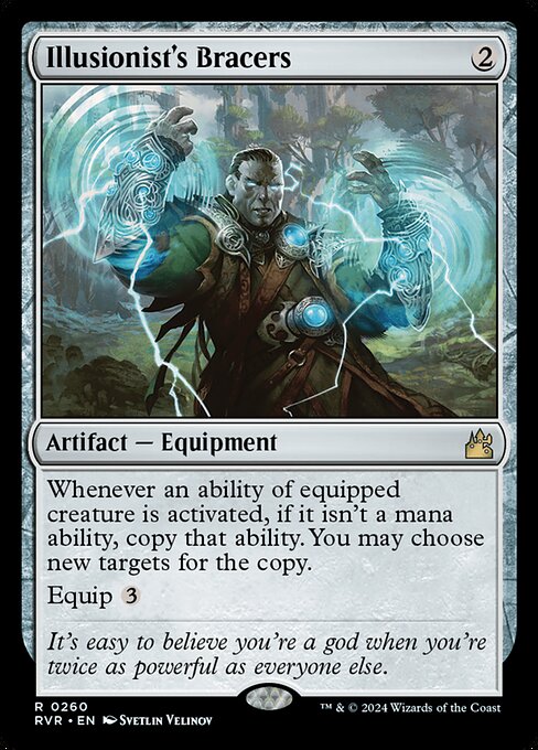 Illusionist's Bracers (Ravnica Remastered #260)