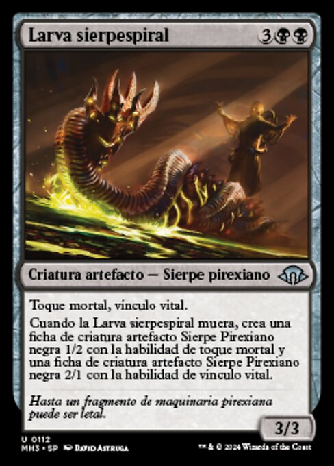 Wurmcoil Larva (Modern Horizons 3 #112)