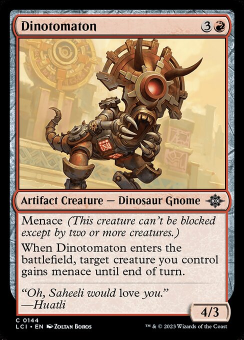 Dinotomaton card image