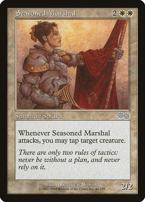 Maréchale aguerrie|Seasoned Marshal