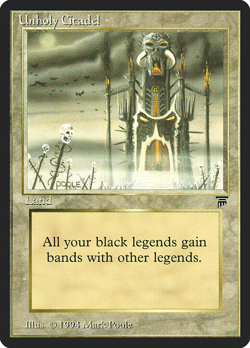 Unholy Citadel (leg) 309 Unholy Citadel (leg) 309